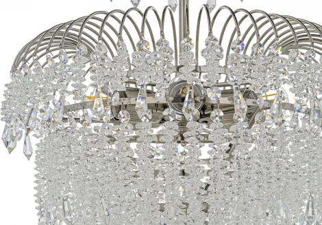 Подвесная люстра Arti Lampadari Sardinia E 1.5.50.105 N (220V, хрусталь, на цепи)