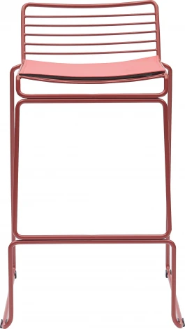 Стул полубарный Danny бордовый с подушкой Stool Group (арт.УТ000038990)