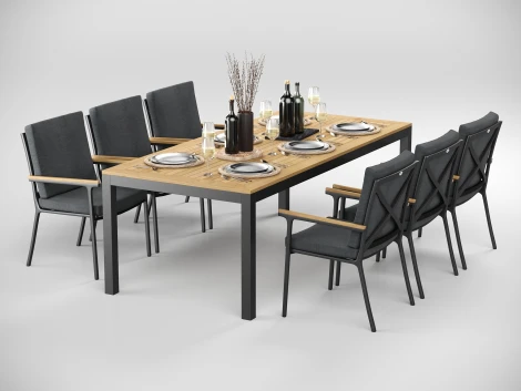 Обеденные группы Gardenini Premium Bella DPBLL.010822.C5