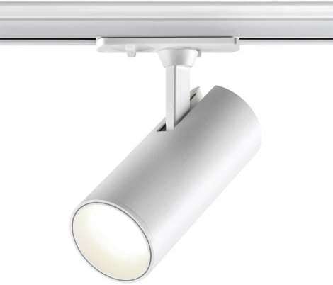 Светильник трековый однофазный трехжильный Novotech Selene 359160 PORT белый IP20 LED 24W 220V 4000К 2300Лм (круглые)