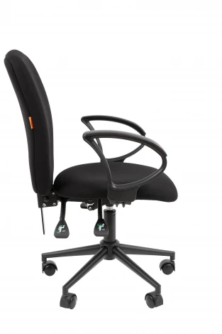 Офисное кресло Chairman 9801 Россия ткань T08 черный Black