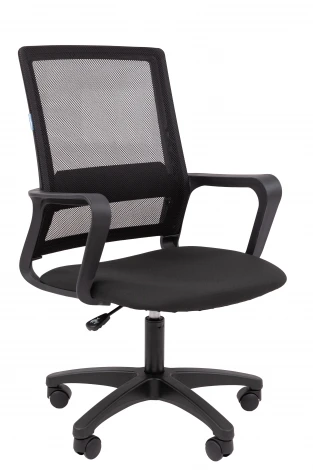 Офисное кресло Chairman 606LT Россия TW-01 черный 7169980