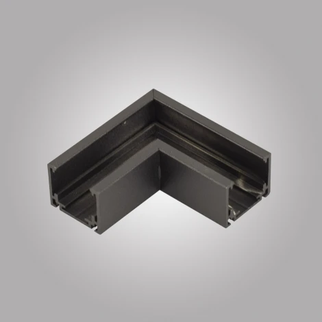Коннектор угловой для магнитного шинопровода AM Group MAGNET AM503 BK (48V)