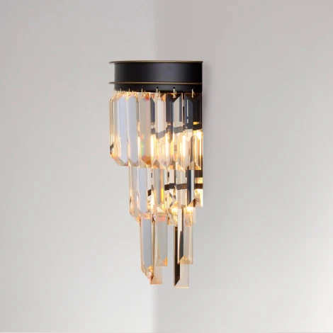 Настенный светильник каскадный Citilux Мартин CL332432 (220V, хрусталь)