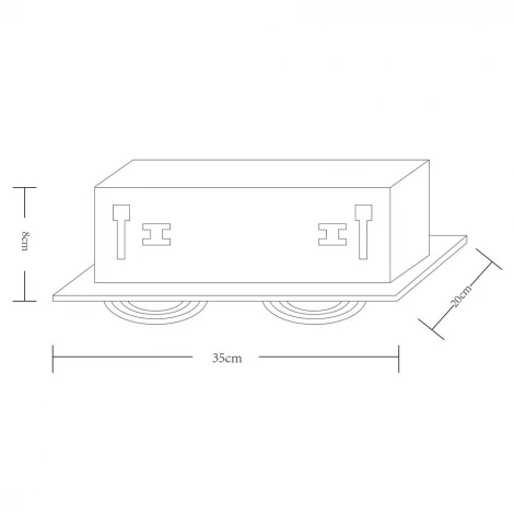 Встраиваемый точечный светильник Arte Lamp Cardani Semplice A5949PL-2BK