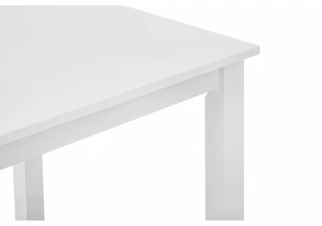 Обеденная группа из дерева Woodville Mali (стол и 4 стула) white / grey 11412