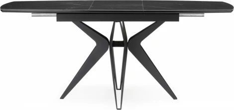 Керамический стол Notta Риполь 140(180)х80 черный мрамор shakespeare black / черный арт.612883