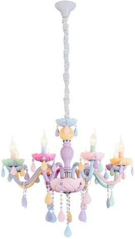 Подвесная люстра Aployt Selestina APL.663.03.08 (для детской, 220V, подвески, на цепи, подсвечник, свеча)