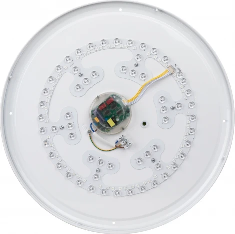 Потолочный светильник круглый светодиодный с пультом регулировкой цветовой температуры и яркости ЭРА SPB-6-80-RC Solar RGBD (220V, круглые)