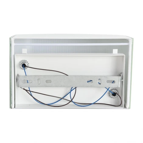 Настенный светильник Lumion Gofera 8326/2W белый/зеленый, металл/текстиль/пластик E14 2*40W 220V