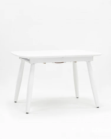 Стол обеденный Stool Group Чикаго раскладной 120-160*90 белый УТ000002134