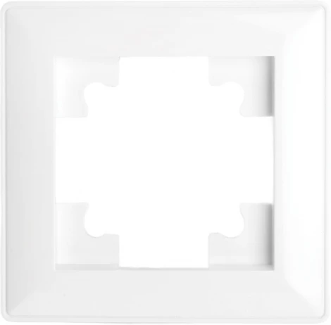 Рамка на 1 пост (белый) Stekker Катрин 39792