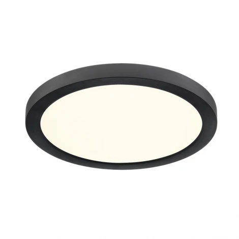 Потолочный светильник Sonex Nebula Black 7788/18L пластик/белый/черный LED 18Вт 3000/4000/6500К CCT/датчик движения