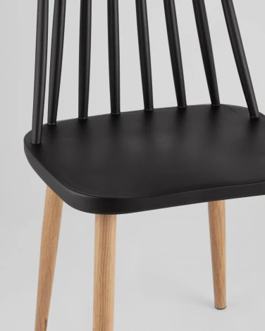 Стул Stool Group Морган пластиковый черный УТ000001846