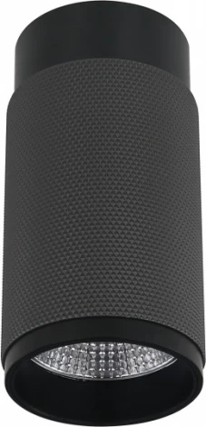 Точечный накладной светильник iLedex Delta 1954-10W-3000K-36 BK+GRP (220V, круглые)