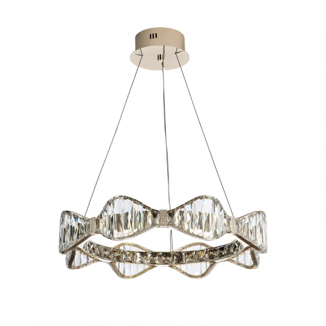 Подвесная люстра светодиодная хрустальная Modelux MODELUX ML.785.600 CP