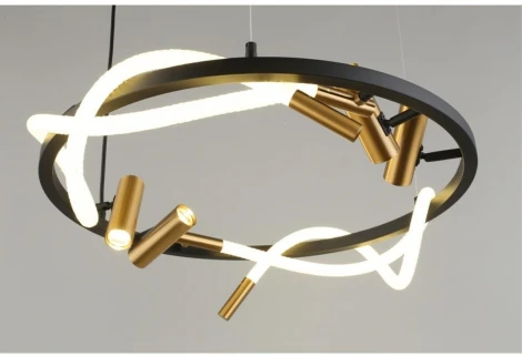 Подвесной светильник LED с гибким неономAployt Malgorzata APL.066.03.45 (220V, на тросе)