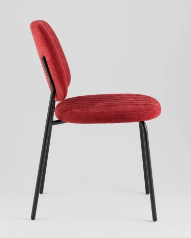 Стул обеденный Patrys бордовый шенилл Stool Group УТ000042059