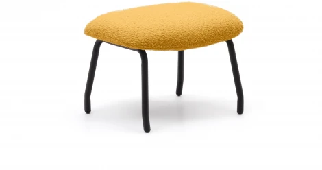 Пуфик La Forma (ex Julia Grup) Belina (Горчичный/ Фанера)