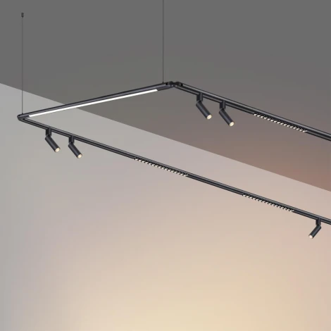 Светильник диммир. со сменой цв. температуры Novotech Glat 359370 IP20 LED 16W 48V 3 KONST (регулировка яркости, управление смартфоном, умный дом - Smart Life)