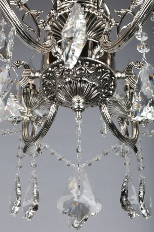 Подвесная люстра Omnilux Grosseto OML-77713-06 (220V, на цепи, подсвечник, свеча)