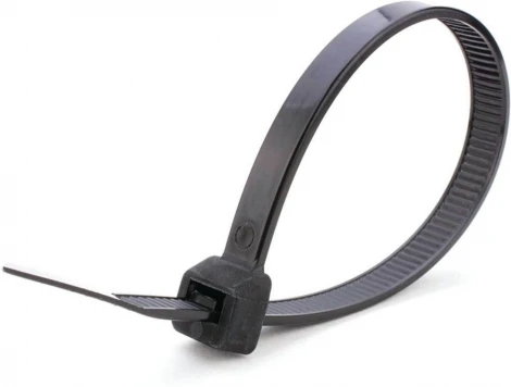 Хомут 2,5x200мм белый 100 шт. Stekker 32776