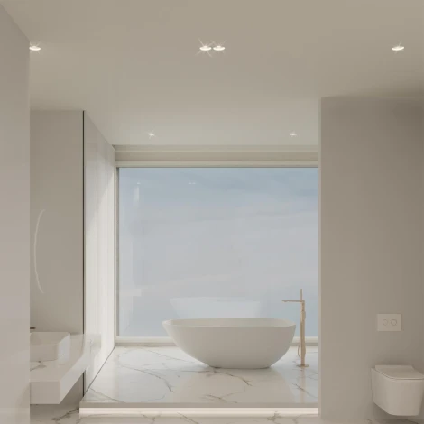 Светильник встраиваемый Novotech Lang 359424 белый с переключателем цв. температуры IP65 LED 10W 220V 3000К\4000К\6000К (круглые)