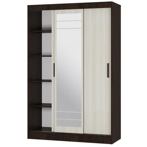 Шкаф БТС-купе Тео ШКК-02, Венге, лоредо