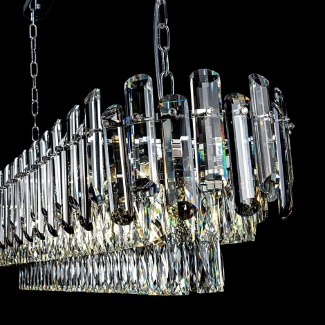 Подвесная люстра хрустальная Modelux MODELUX ML.9006.1200 CR-SM