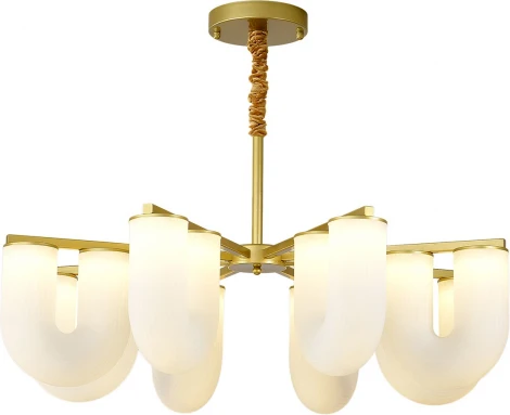 Подвесная люстра Kink Light Нера 07679-8,20 бронза Led 80W (3000K-6000K) с пультом ДУ