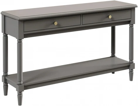 Стол консольный Blues ОГОГО Обстановочка! (ЛДСП,МДФ/Светло-серый) арт.924603