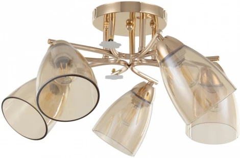 Потолочная люстра на штанге Arte Milano AMALFI 326419/5 FG+WH (220V)