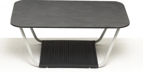 "Глория" журнальный стол 90х60см из HPL, цвет "серый гранит" 4SIS арт.УТ-00008355