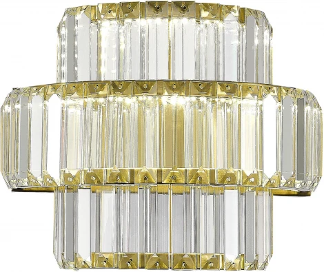 Настенный светильник ST Luce Tivoli SL1622.311.01 Латунь/Прозрачный LED 1*21W 4000K (220V)