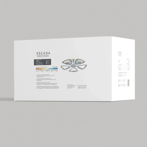 Потолочная люстра Escada 10221/5 LED*60+18W Chrome