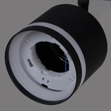 Потолочная люстра на штанге Reluce 78730-0.3-08 GX53 BK+WOOD