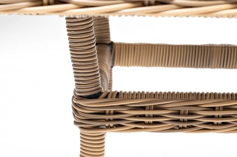 "Латте" плетеный стол из искусственного ротанга 140х80см, цвет соломенный 4SIS арт.УТ-00006306