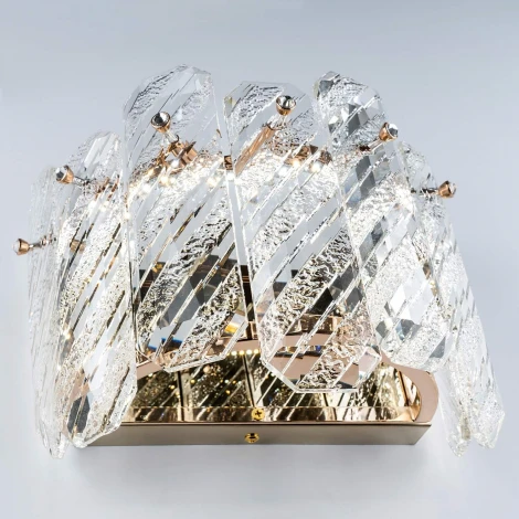 Бра светодиодное хрустальное с регулировкой цветовой температуры Modelux MODELUX ML.350.250 GD