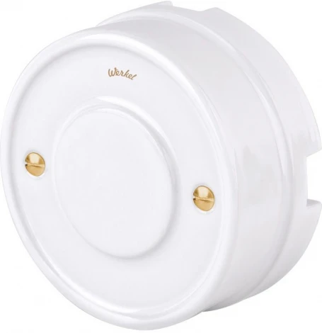 Комплект винтов для распределительной коробки или TV-розетки 2 шт. (золото) Werkel WL18-22-01 (a038396)