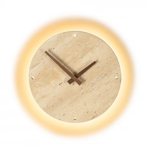 Настенный светильник светодиодный с часами Citilux Mares CL246015