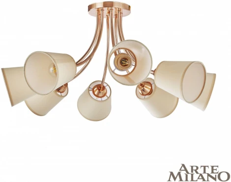 Потолочная люстра Arte Milano Napoli-9546 339546/8 FGD (220V)