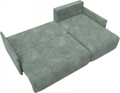 Диван угловой Лига-054 НПБ угол универсальный Лига Диванов (Велюр) арт.129052