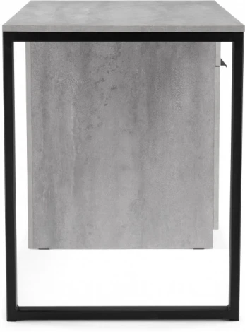 Письменный стол Бэтти Лофт (Бэтти Лофт 116х60х75 бетон / черный) Notta арт.564717