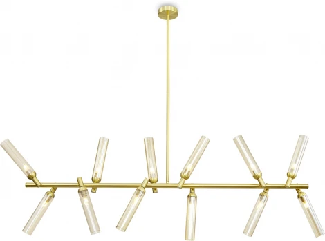 Потолочная люстра на штанге Freya Borgy FR5379PL-12G (220V)