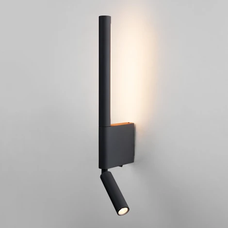 Умное бра для чтения Elektrostandard Sarca 40111/LED черный (220V, выключатель)