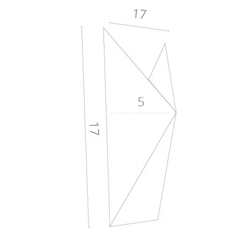 Настенный светильник Arte Lamp Busta A1609AP-1GY (LED, 220V, IP54)