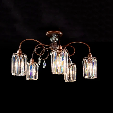 Потолочная люстра Citilux Синди CL330153 (220V, хрусталь)