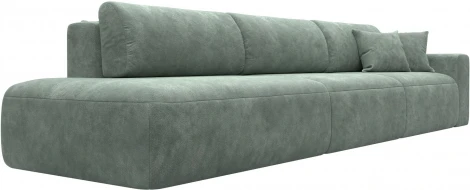 Диван прямой Лига-036 НПБ Модерн Лонг подлокотник справа Лига Диванов (Велюр) арт.127686