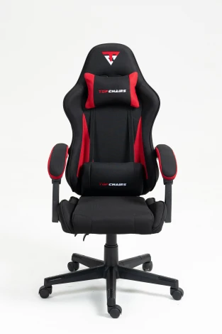 Кресло спортивное TopChairs Phantom черно-красный арт.УТ000039473