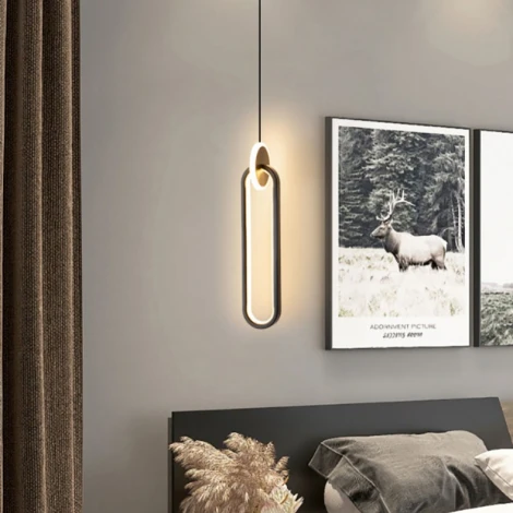 Подвесной светильник Randall B Black Imperiumloft Randall01 (232607-23) (LED, 220V, на проводе)